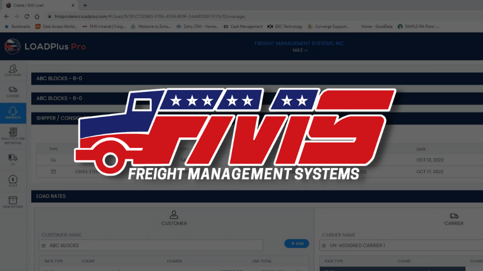 Cargo Chief + Freight Management Systems (FMS)