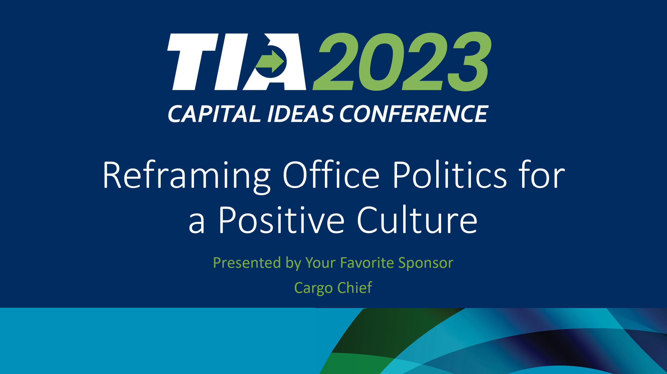 Maximizing Your Experience 3 MustDos at TIA Capital Ideas 2023